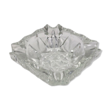 Vintage ashtray in chiseled glass
