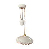 Suspension chandelier with counterweight