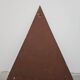 Modern mid-century triangular mirrors in bronze, 1950s