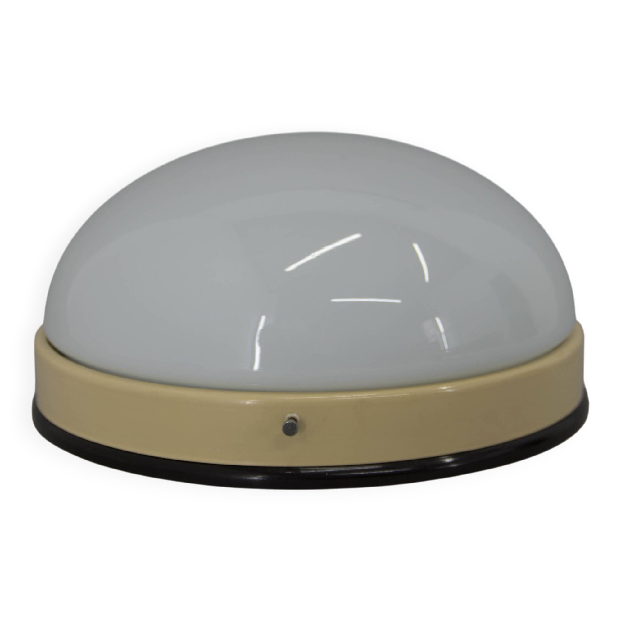 Bauhaus Flush Mounts or Wall Lamps, 1940, Restored, Up to 13 Items