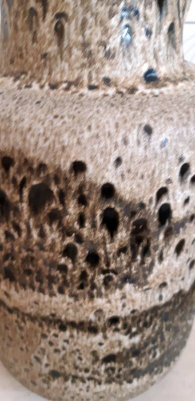 Large vintage ceramic vase “West-Germany” 1950s.