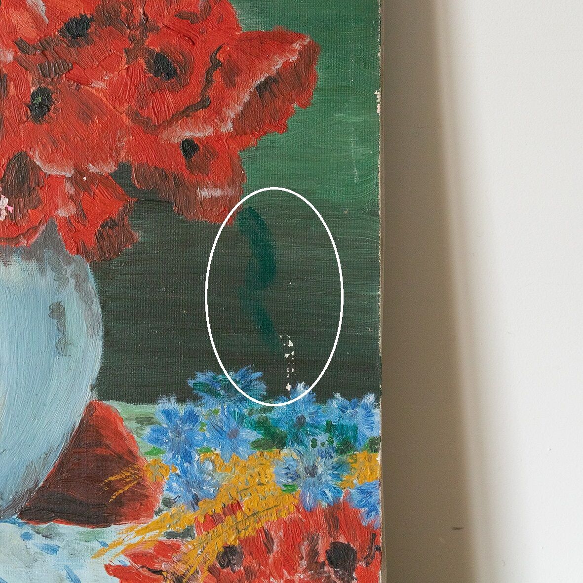 Painting "bouquet of poppies"