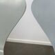 Set of 4 original grey Fritz Hansen butterfly chairs from 1984 Danish design