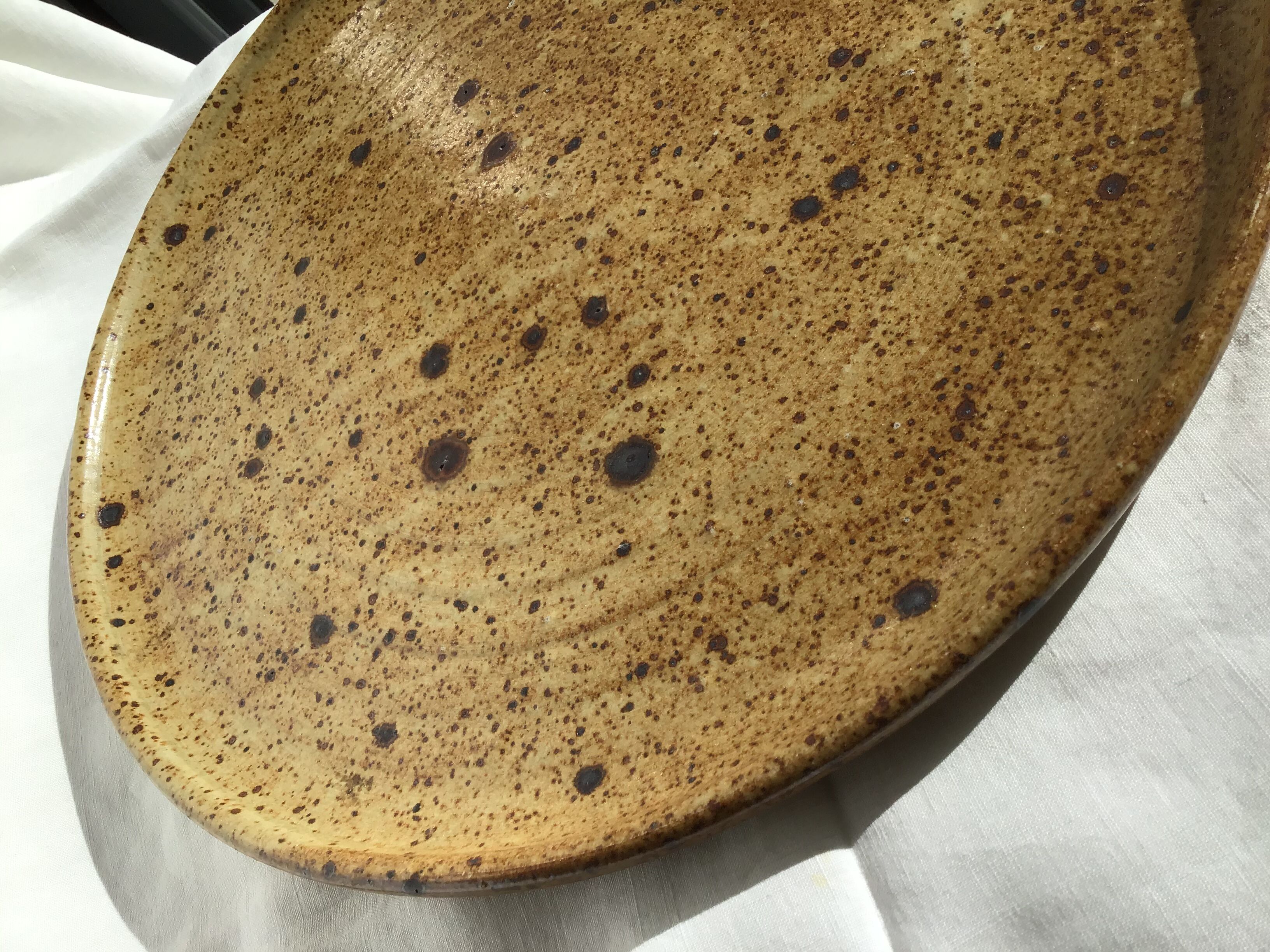 Pyrity sandstone pie dish 33cm