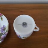 Porcelain Coffee Cup Bill Goldsmith Limoges "Victoria"