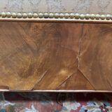 Banquette à crosses de style Louis Philippe