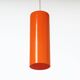 Suspension Murano Venini 486a par Paolo Venini pour Venini & C., 1962, orange