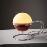 Lampe de table Space Age rouge Formland par Sidse Werner et Leif Alring pour Fog & Mørup, Danemark, années 1970