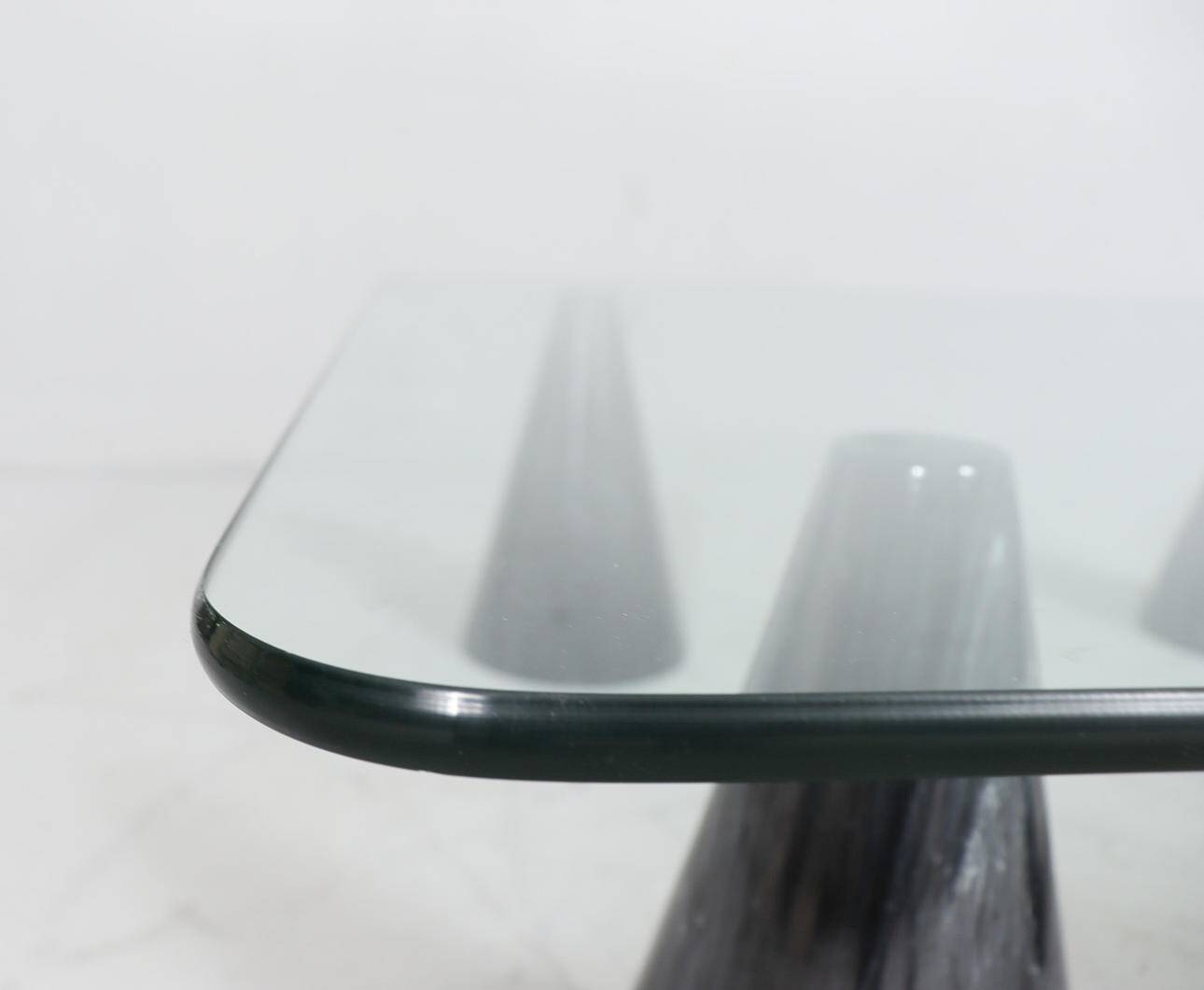 Massimo/Lella Vignelli. In the style of. Coffee table, marble, Italy, 1980s.