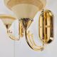 Art Nouveau Regency Brass Wall Lamps by Bejorama Lighting, Spain, 1970s, Set of 2