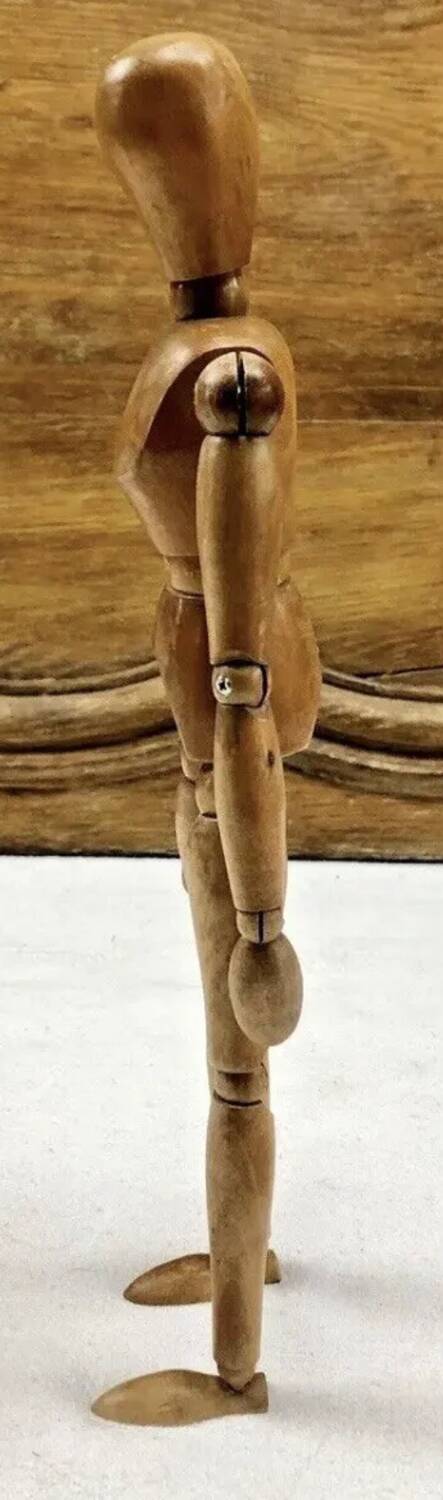 Former artist's studio mannequin