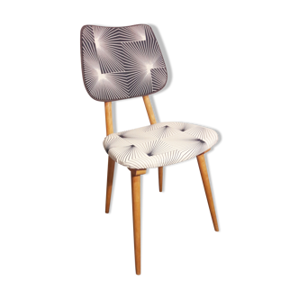 Chair feet compass graphic fabric patterns