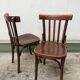 Paire de chaises bistrot authentiques années 30