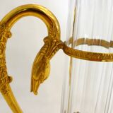 Swan neck soliflore vase in Empire style