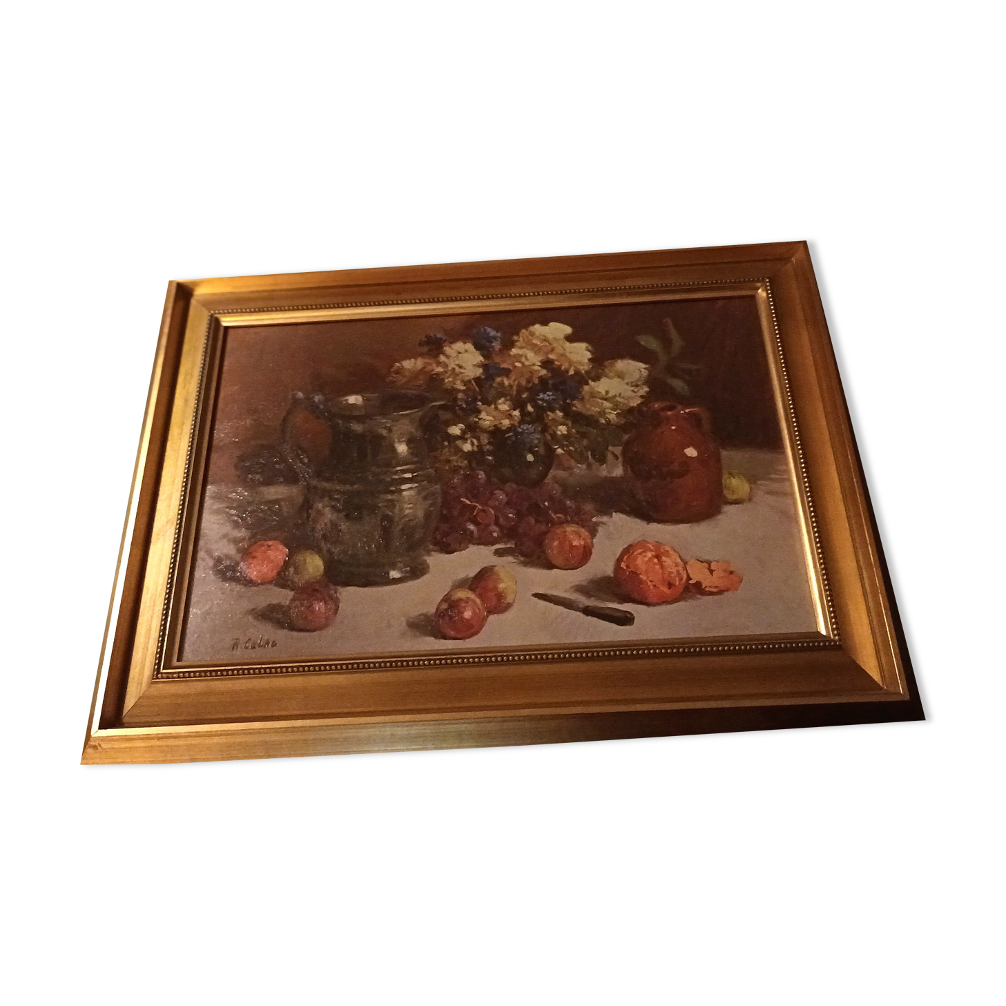 Reproduction oil painting on canvas Rudolph Colao, 40x56 cm