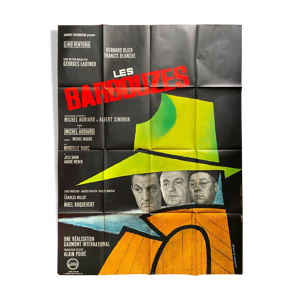 Affiche cinéma Les Barbouzes