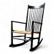 Rocking chair by Hans J. Wegner for FDB Møbler in 1960.