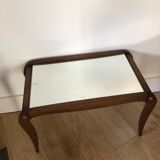 Vintage coffee table art deco end of canape