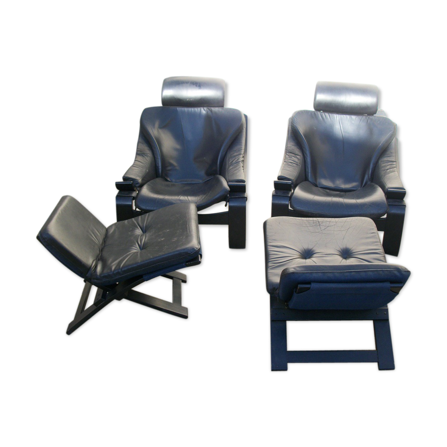 Pair of 'Kroken' chairs