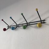 8 hanger hooks balls 66cm vintage 1960