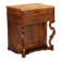 Coiffeuse ancienne Louis-Philippe en noyer et merisier, XIXe siècle