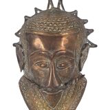 Masque en bronze