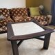 Table basse style Japandi vintage