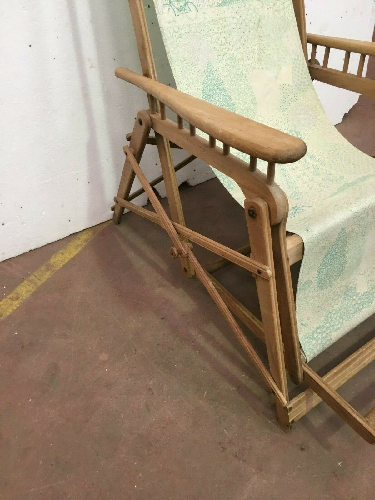 Massive beech maritime transat Chair a 20th century joint