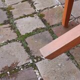 Vintage children's chair from the 50s with compass feet
