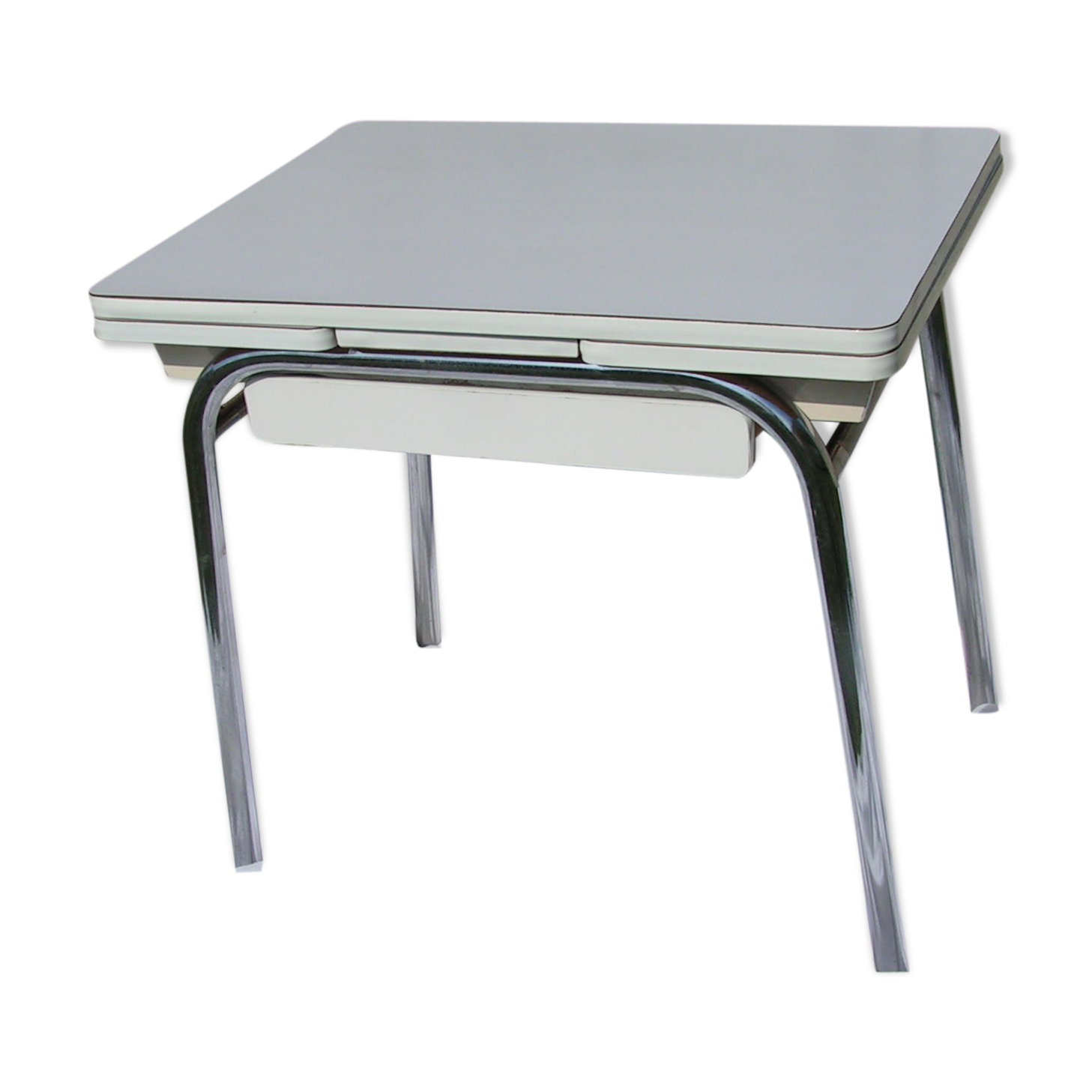 Table cuisine blanche en formica
