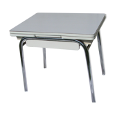 Table cuisine blanche en formica