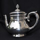 Christofle teapot with pine cone