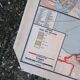 Old map France Chemins de fer Lablache.