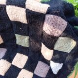 Vintage patchwork plaid