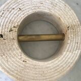 Vintage travertine lamp