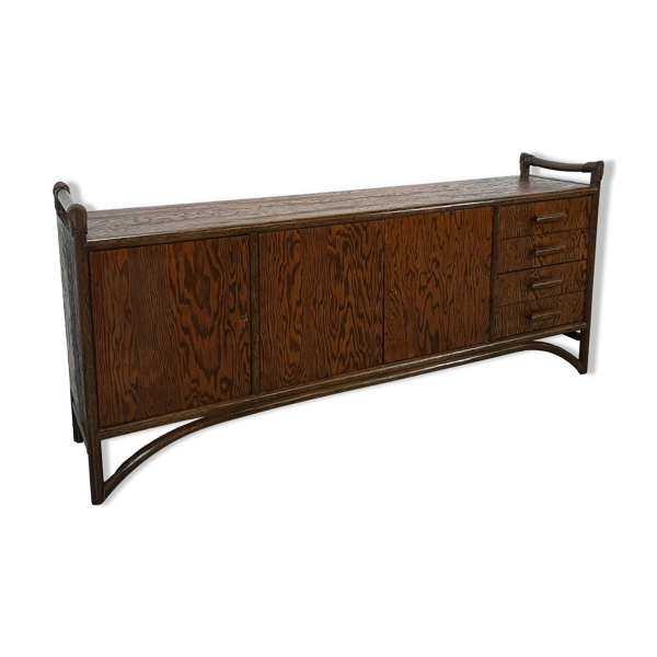 Buffet vintage en bambou