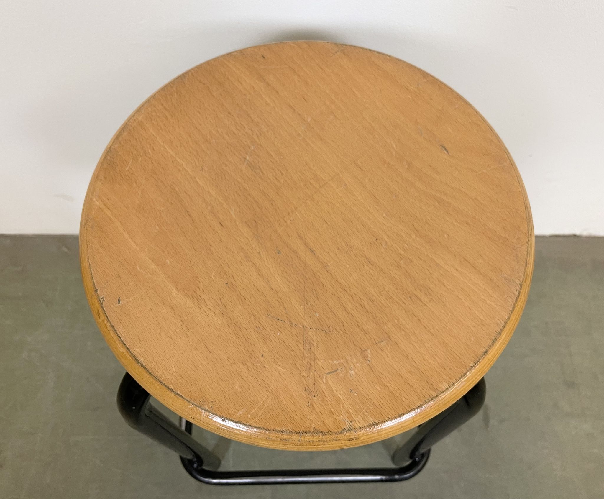 Vintage industrial italian stool, 1970s