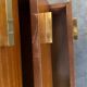 60/70 varnished wooden secretary cabinet