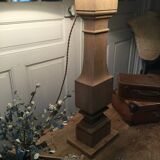 Ancient oak lamp