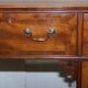Georgian military campaign desk Regency with large map drawer