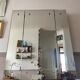 Miroir triptyque 90x80 vintage annee 70
