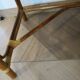 Vintage console/desk made of natural woven rattan, 1960s