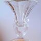 Vase verre pressé art déco
