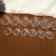 Set of 12 engraved Bohemian Crystal Glasses