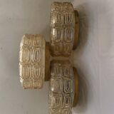 Vintage amber wall light