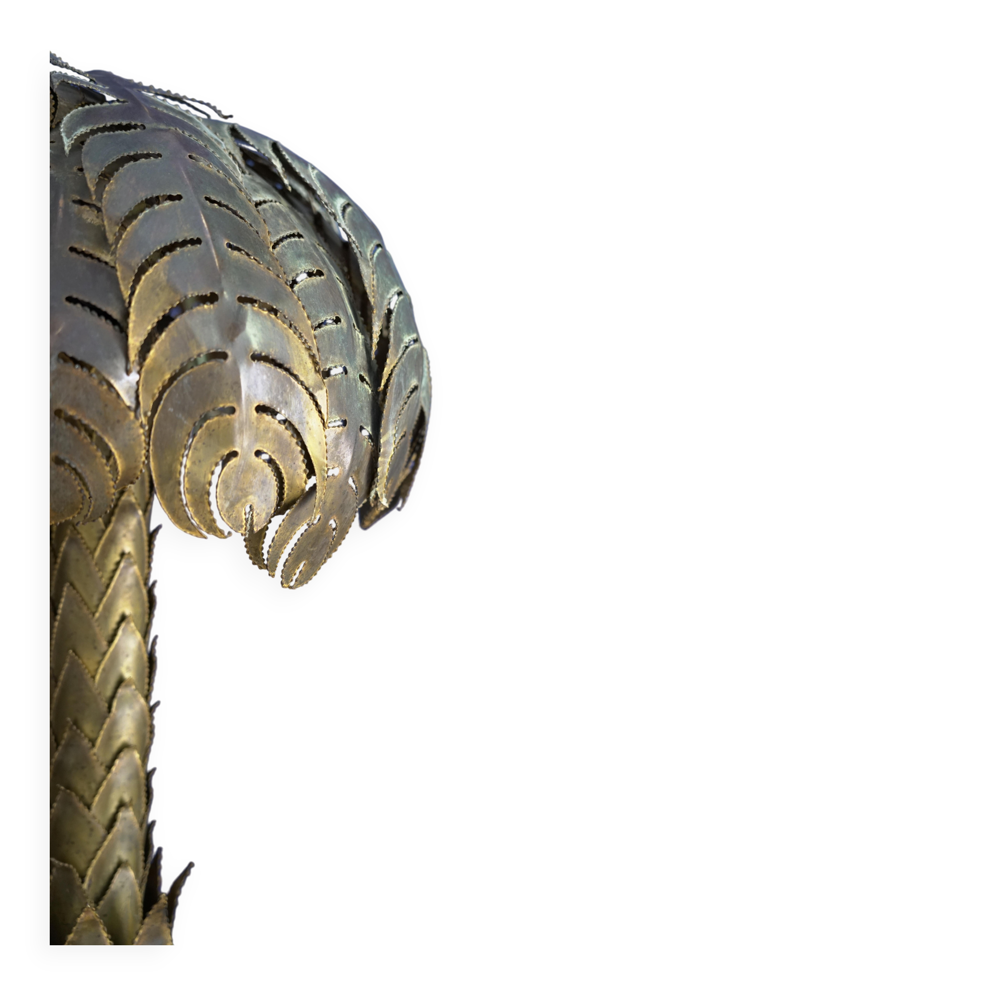 Palm Tree lamp by Maison Jansen