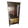 Large Asian Showcase in Black and Gold Lacquer - Display Cabinet