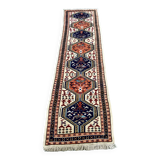 Tapis galerie Persan ancien en laine noué main