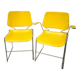 Duo de chaises "Matrix" pour Krueger Eurosit