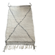 Old Berber wool rug 125x75cm